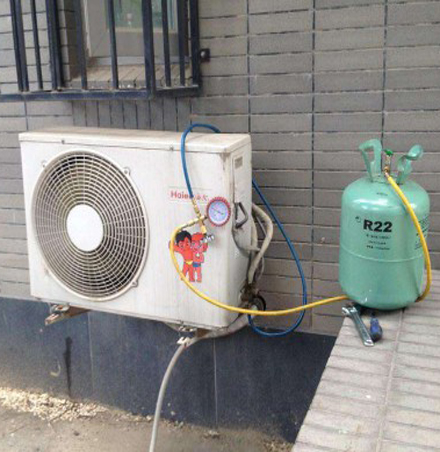 栾城空调加氟